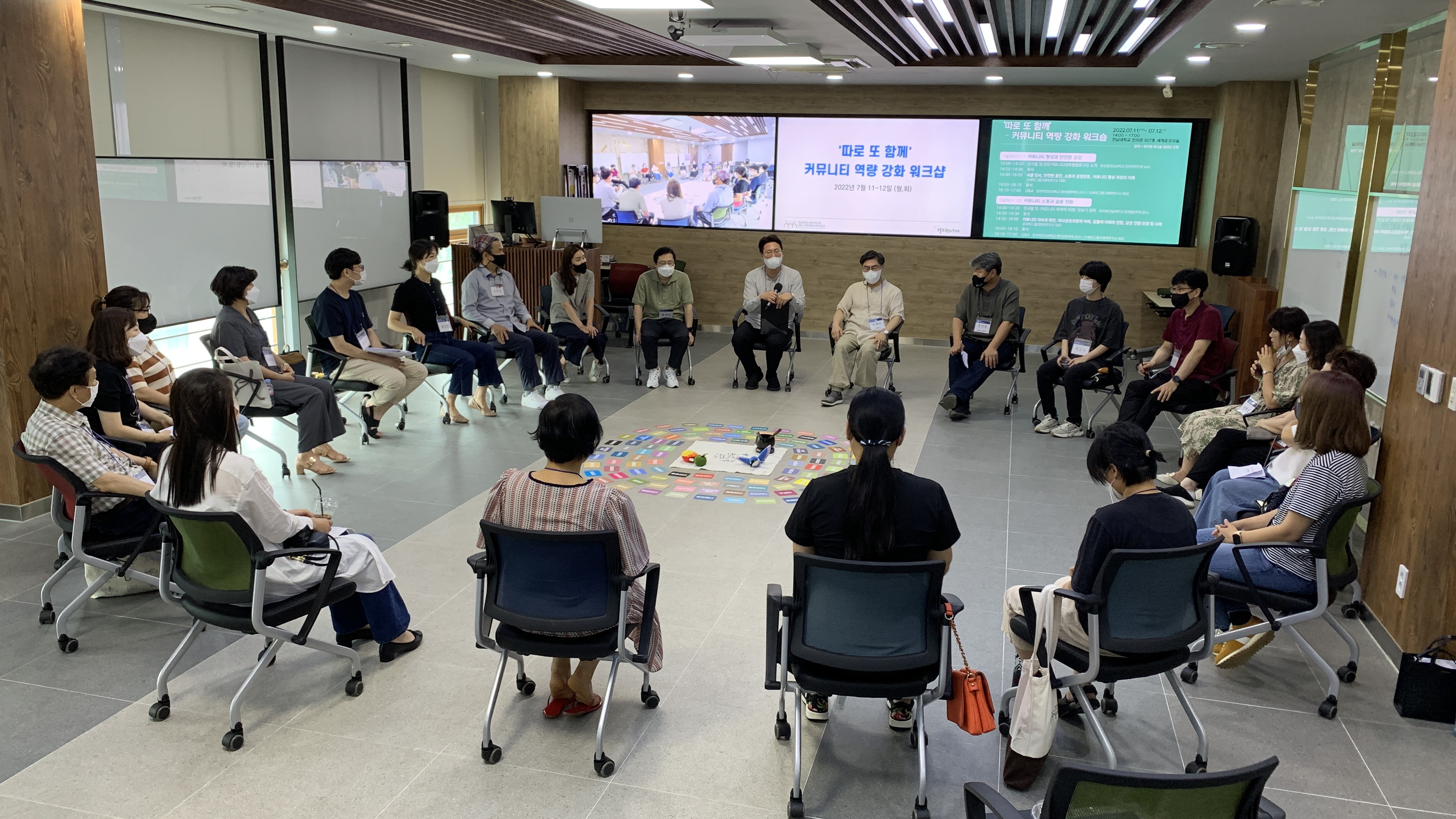 2022.07.11~12 인문커뮤니티학협동과정 예비프로그램 커뮤니티 역량강화 워크숍 '따로 또 함께' 대표이미지